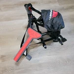 Allen Sports MT-2 2-BIKE Trunk Mount Bicycle Rack Carrier Foldable W/ Storage Ba. Fixed Price $54.44.