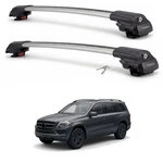 Roof Rack Cross Bars For Mercedes Gl X164 2006-2012 Aluminum Silver Pair. Fixed Price $199.99.