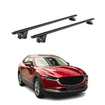 Roof Rack Cross Bars Luggage Carrier For Mazda CX-30 2020-2026 Alu Black. Fixed Price $99.99.