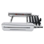 4 Step Telescoping Ladder Slide Under Platform Mount Boarding With Screws. Fixed Price $79.99.