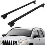 Roof Rack Cross Bar Set Luggage Cargo Carrier For 2008-2010 Jeep Compass Black. Fixed Price $85.39.