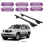 Erkul Roof Rack Crossbars For Nissan Pathfinder 2005-2012 Raised Rails-black. Fixed Price $148.41.