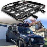 For Jeep Renegade 50" X 38" Roof Rack Cargo Basket Cross Bars With Led Lights. Fixed Price $229.11.