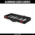 Curt Black Aluminum Hitch Cargo Carrier 49 Inch 22.5 Fixed Shank 18113. Fixed Price $303.05.