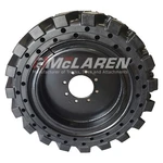12X16.5 Maximizer Gt Solid Flat Proof Tires Set 4 With Rim 33X12-20. Fixed Price $3199.00.