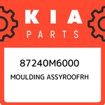 Kia Moulding Assyroofrh 87240M6000, New Genuine Oem Part. Fixed Price $39.69.