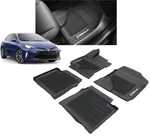 Black All Weather Rubber Floor Liner Mats Set Toyota Corolla 2017-2019. Fixed Price $136.91.