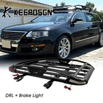 For Vw Passat Wagon Alu Bk Roof Rack Cross Bars Cargo Carrier Basket Led Lights. Fixed Price $229.16.