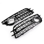 Fog Light Cover Grille Honeycomb For Audi A4 S4 B8 S-line 2008-2012 09 10. Fixed Price $59.06.