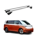 Roof Rack Cross Bars Luggage Carrier For Vw Id. Buzz 2025-2026 Aluminium Gray 2X. Fixed Price $149.99.