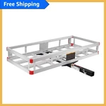 Maxxhaul 70108 Aluminum Cargo Carrier - 500LB Hitch Mount With High Side Rails. Fixed Price $292.59.