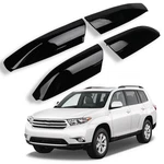 Black 4X Roof Rack Cover For 2008-2013 Toyota Highlander Side Rail. Fixed Price $21.65.