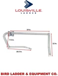 Louisville PR315500-LH Attic Ladder Hinge Arm Left Side Replacement Part. Fixed Price $48.00.