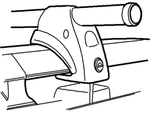 Genuine Ford Roof Luggage Rack 4L2Z-7855106-AAA. Fixed Price $65.55.