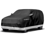Waterproof Full Car Cover For Suv Truck Dust Snow Protection With Zipper Door. Fixed Price $49.81.
