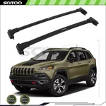 Pair Luggage Carrier Cargo Roof Rack Cross Bar For 2015-2020 Jeep Cherokee. Fixed Price $71.90.