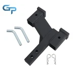 Trailer Dual Hitch 2" Receiver 2IN/8IN Rise Drop 10000LBS Solid Shank Steel. Fixed Price $79.33.