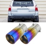 2X For Toyota 4RUNNER 13-24 Exhaust Pipe Tip Rear Tail Throat Muffler Stainless. Fixed Price $56.99.