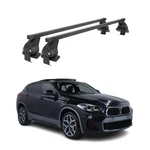 Smooth Roof Racks Cross Bar Luggage Carrier For Bmw X2 F39 2018-2023 Steel Black. Fixed Price $199.99.