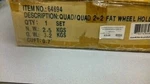 Swagman #64694 Quad/quad 2+2 Fat Wheel Holder (pair). Fixed Price $40.00.