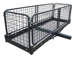 Erickson 07496 Folding Hitch Cargo Carrier With Basket 2" Receiver Black. Fixed Price $254.46.