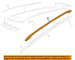 Chrysler Oem 2019 Compass Exterior Trim-roof Rack 6TP72SZZAA. Fixed Price $163.81.