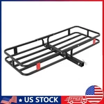 500 Lb Cargo Carrier Hitch Mount Basket Foldable Luggage Rack 2" Receiver. Fixed Price $56.99.