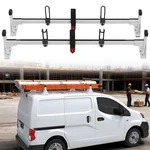Bar White Roof Ladder Rack For Nissan NV200, Chevy City Express 500 Lbs Load. Fixed Price $190.00.