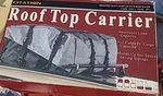 Citation Cobbs Auto Roof Top Carrier Bag 12 Cubic Feet Cargo Capacity (no Box). Fixed Price $45.00.