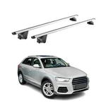 Roof Rack Cross Bars Luggage Carrier For Audi Q3 2015-2018 Alu Silver Grey 2X. Fixed Price $99.99.