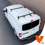 H1 2-BAR Aluminum Rack System Nissan Nv Cargo 2012-2021 All Trims Black. Fixed Price $474.05.
