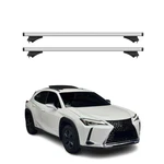 For Lexus UX300H 2025-2026 Omac U025195 Gray Flush-mounted Roof Rails Cross Bars. Fixed Price $279.99.