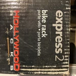 Hollywood Racks, Express 2, Two Bike Trunk Rack, Black-nib. Fixed Price $90.00.