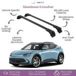 Fits Genesis GV60 2023-2026 With Factory Rails 2PCS Roof Rack Cross Bars 165 Lbs. Fixed Price $116.91.