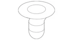 Genuine Ford Roof Rail Nut W714060S437. Fixed Price $9.00.