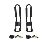 Aa-racks J-bar Roof Top Mount With 16 Ratchet Lashing Straps, Folding.... Fixed Price $38.18.