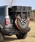 Utility Cargo Rack Basket Storage Tray Spare Tire 27"-32" 80LB. Fixed Price $279.99.