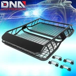 49"X 36"ROOF Rack Top Cargo Baggage Carrier Basket+wind Fairing/deflector Black. Fixed Price $124.94.