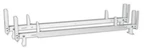 4A822 3RD Middle Cross Bar Aluminum. Fixed Price $286.98.
