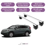 Erkul Roof Rack Crossbars For Honda Cr-v 2012-2016 Naked Aluminum Silver. Fixed Price $260.91.