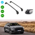 Audi Q7 4M 2016-2023 Fit Silver Roof Rack Bars Pair Cross Flush Rails. Fixed Price $175.00.
