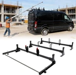 Melipron Van Roof Ladder Rack With Rear Roller For 2015-25 Transit 150 250 350. Fixed Price $249.00.