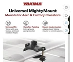 Yakima Universal Mighty Mount Roof Rack, Set 4. Fixed Price $52.00.