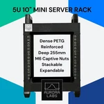 5U 10" Mini Server Rack Deep 255MM Petg Stackable. Fixed Price $60.00.