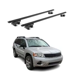 Fits Mitsubishi Endeavor 2004-2011 Roof Rack Cross Bars Black Carrier Pcs. Fixed Price $109.99.