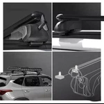 Lockable Roof Rack Cross Bars Luggage Carrier For Hyundai Tucson 2022-2025 Black. Fixed Price $69.95.