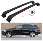 Black Cargo Racks For 2007-2015 Audi Q7 Roof Cross Bars Rail Luggage. Fixed Price $150.00.