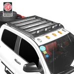 Roof Rack Cargo Carrier W/ 4X Led Spotlights For Toyota Tundra 2014-2021 Crewmax. Fixed Price $169.98.