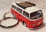 1974 Vw Volkswagen Type 2 Bus Van Red White Roof Rack Hitch. Fixed Price $27.99.