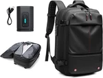 Vacuum Compression Backpack 60L Travel Bag With Pump Anti Theft Expandable. Fixed Price $89.99.